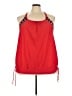 Holipick Red Sleeveless Blouse Size 26W - photo 1