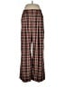 Maeve Plaid Brown Casual Pants Size Lg Petite - photo 1