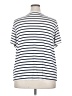 LUXE Stripes White Short Sleeve T-Shirt Size XXL - photo 2