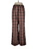 Maeve Plaid Brown Casual Pants Size Lg Petite - photo 2