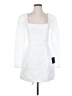 Lulus 100% Polyester White Cocktail Dress Size S - photo 1