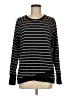 Danskin Stripes Black Pullover Sweater Size M - photo 1