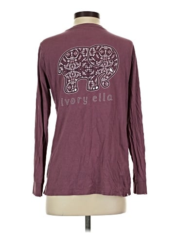 Ivory Ella Long Sleeve T-Shirt (view 2)