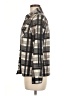 Como Blu Plaid Black Long Sleeve Blouse Size M - photo 5