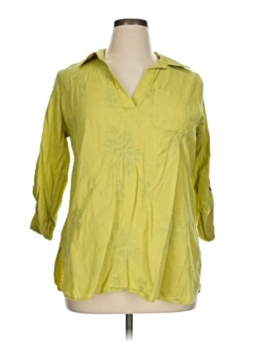 Soft Surroundings 3/4 Sleeve Blouse (view 1)