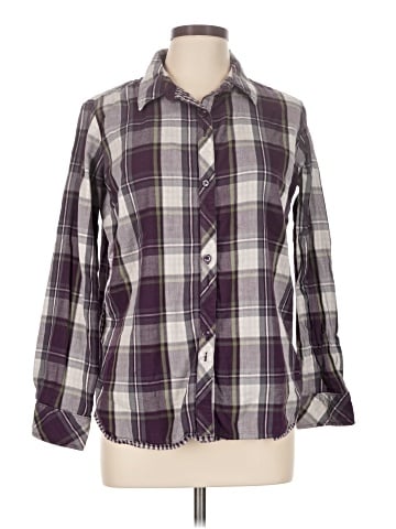 Riders by Lee Long Sleeve Button-Down Shirt (view 1)