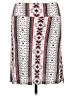 rue21 Print White Casual Skirt Size XL - photo 1