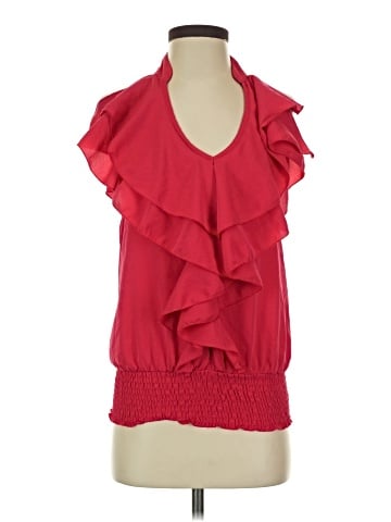 Feathers Sleeveless Blouse (view 1)