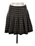 Hem & Thread Plaid Brown Casual Skirt Size S - photo 1