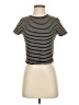 Old Navy Stripes Ivory Short Sleeve Turtleneck Size S - photo 1
