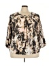 Cato 100% Polyester Gold 3/4 Sleeve T-Shirt Size 22 - photo 1