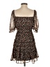 Trixxi 100% Polyester Paisley Brown Casual Dress Size S - photo 2