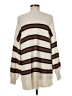 American Eagle Outfitters Stripes Tan Pullover Sweater Size M - photo 2