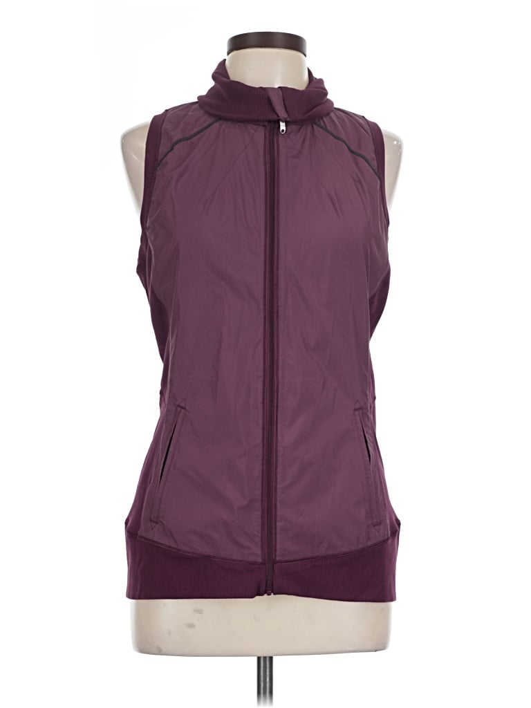 Pre-owned Lululemon Athletica Vest In Purple