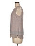 Rose + Olive 100% Polyester Gray Sleeveless Blouse Size M - photo 5