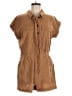 Universal Thread Solid Brown Romper Size 6 - photo 1