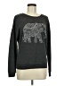 Zoe+Liv Graphic Gray Pullover Sweater Size L - photo 1