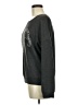 Zoe+Liv Graphic Gray Pullover Sweater Size L - photo 5