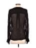 ALLSAINTS Black Long Sleeve Blouse Size S - photo 2