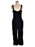 Hinge 100% Viscose Solid Black Jumpsuit Size M - photo 2