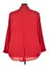 Lane Bryant Red 3/4 Sleeve Button-Down Shirt Size 22 - 24 Plus - photo 2