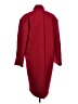 Express 100% Wool Red Wool Coat Size 9 - photo 2