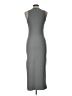 Lillusory Solid Gray Casual Dress Size L - photo 2