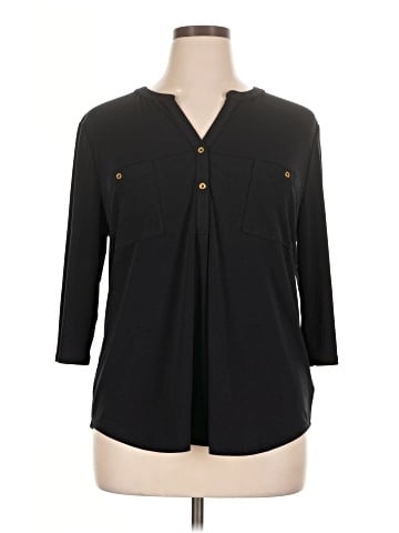 Ellen Tracy 3/4 Sleeve Blouse (view 1)