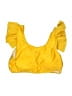Shein Yellow Swimsuit Top Size 2X - photo 1