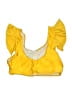 Shein Yellow Swimsuit Top Size 2X - photo 2