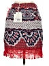 Missguided 100% Polyester Paisley Red Casual Skirt Size 4 Petite - photo 2