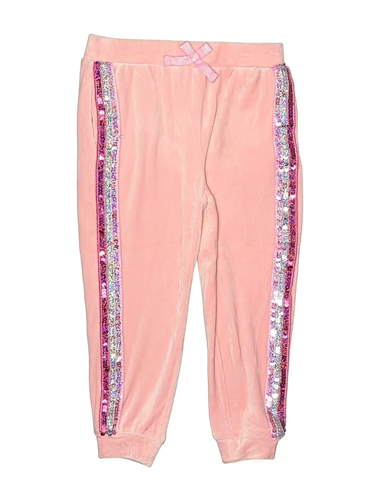 Pre-owned Betsey Johnson Kids' Casual Pants In Pink