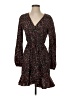 Nine Britton Animal Print Black Cocktail Dress Size S - photo 1