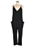 Flawless Solid Black Jumpsuit Size M - photo 1