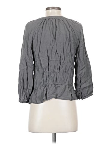 Joie 3/4 Sleeve Silk Top (view 2)