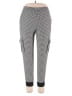 Alice + Olivia Houndstooth Gray Casual Pants Size 2X - photo 1