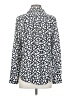 Rails 100% Rayon Print White Long Sleeve Blouse Size S - photo 2
