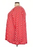 Popyoung Polka Dots Red Long Sleeve Top Size 4X - photo 5