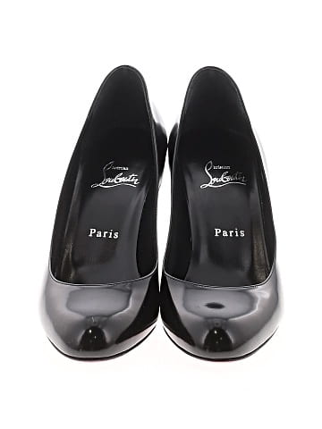 Christian Louboutin Leather Abrasivato Pumppie 90mm Pumps (view 2)