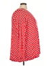 Popyoung Polka Dots Red Long Sleeve Top Size 4X - photo 4