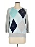 Lands' End 100% Baumwolle Argyle Gray Pullover Sweater Size L - photo 1
