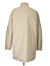 Vero Moda 100% Polyester Ivory Coat Size L - photo 2