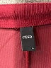 Cider 100% Polyester Solid Burgundy Formal Skirt Size L - photo 4