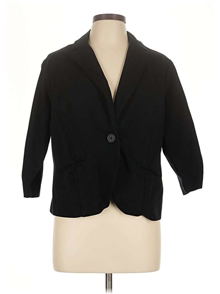 Pre-owned Studio By Torrid Blazer Jacket In Black