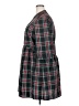 Tuckernuck 100% Polyester Plaid Multi Color Green Casual Dress Size XXL - photo 5