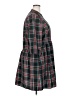 Tuckernuck 100% Polyester Plaid Multi Color Green Casual Dress Size XXL - photo 4