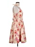 Old Navy 100% Polyester Floral Tan Cocktail Dress Size 1 (tall) - photo 4