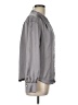 Rachel Zoe Metallic Gray Long Sleeve Blouse Size L - photo 4