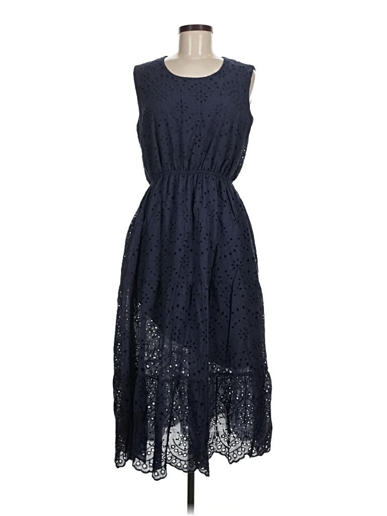 Pre-owned Assorted Brands Cocktail Dress In Blue
