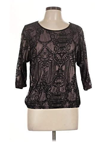 Perseption Concept 3/4 Sleeve Top (view 1)